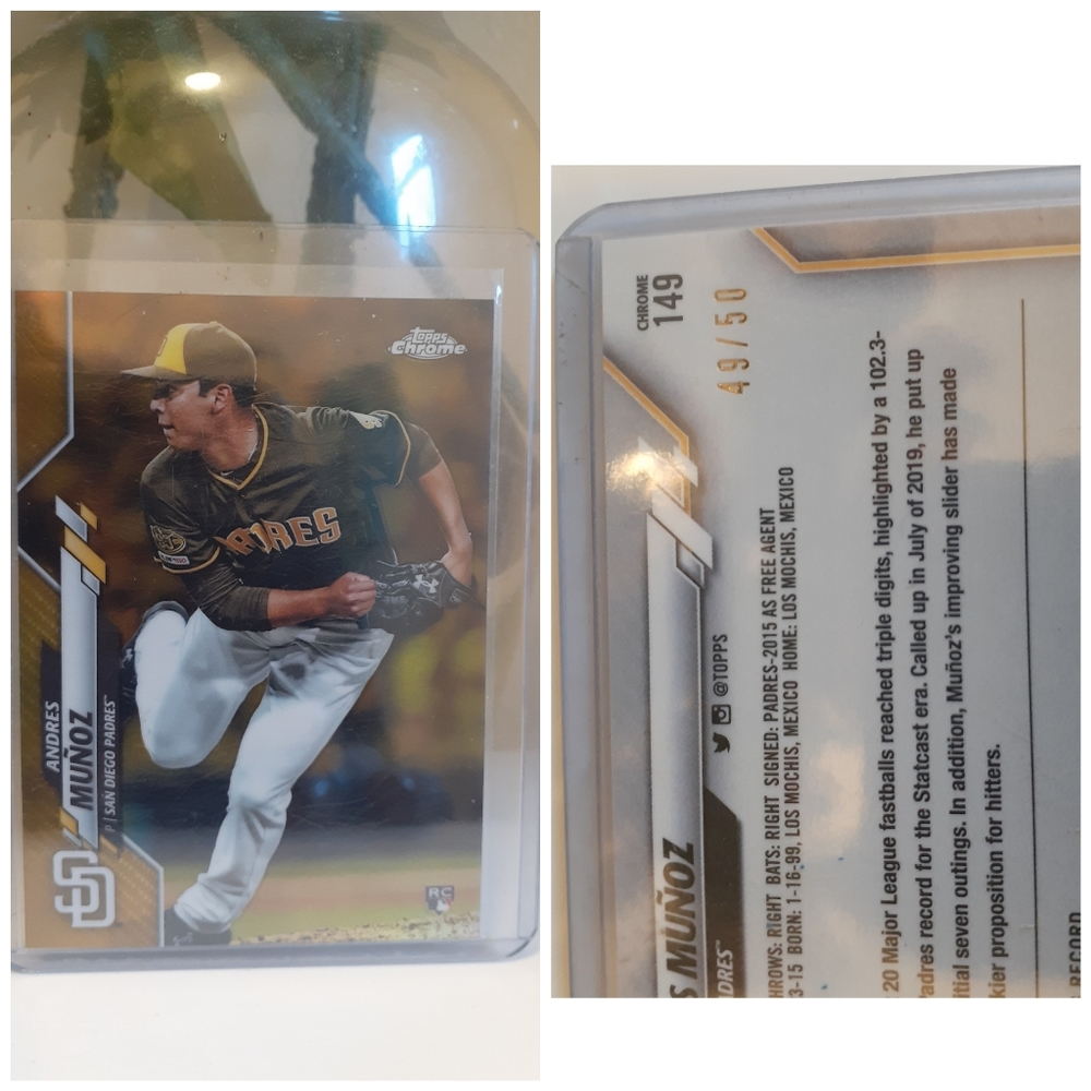 Andres Munoz's Rc Gold /50
